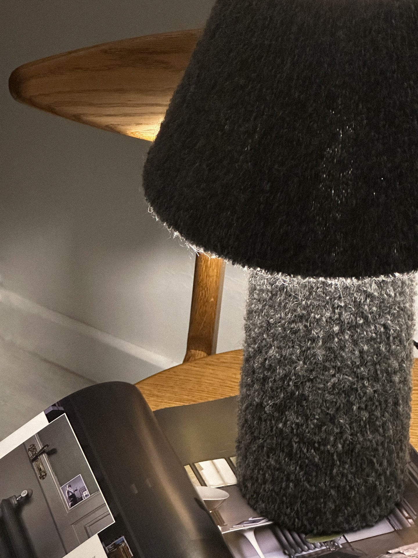 Moss Grey Table Lamp