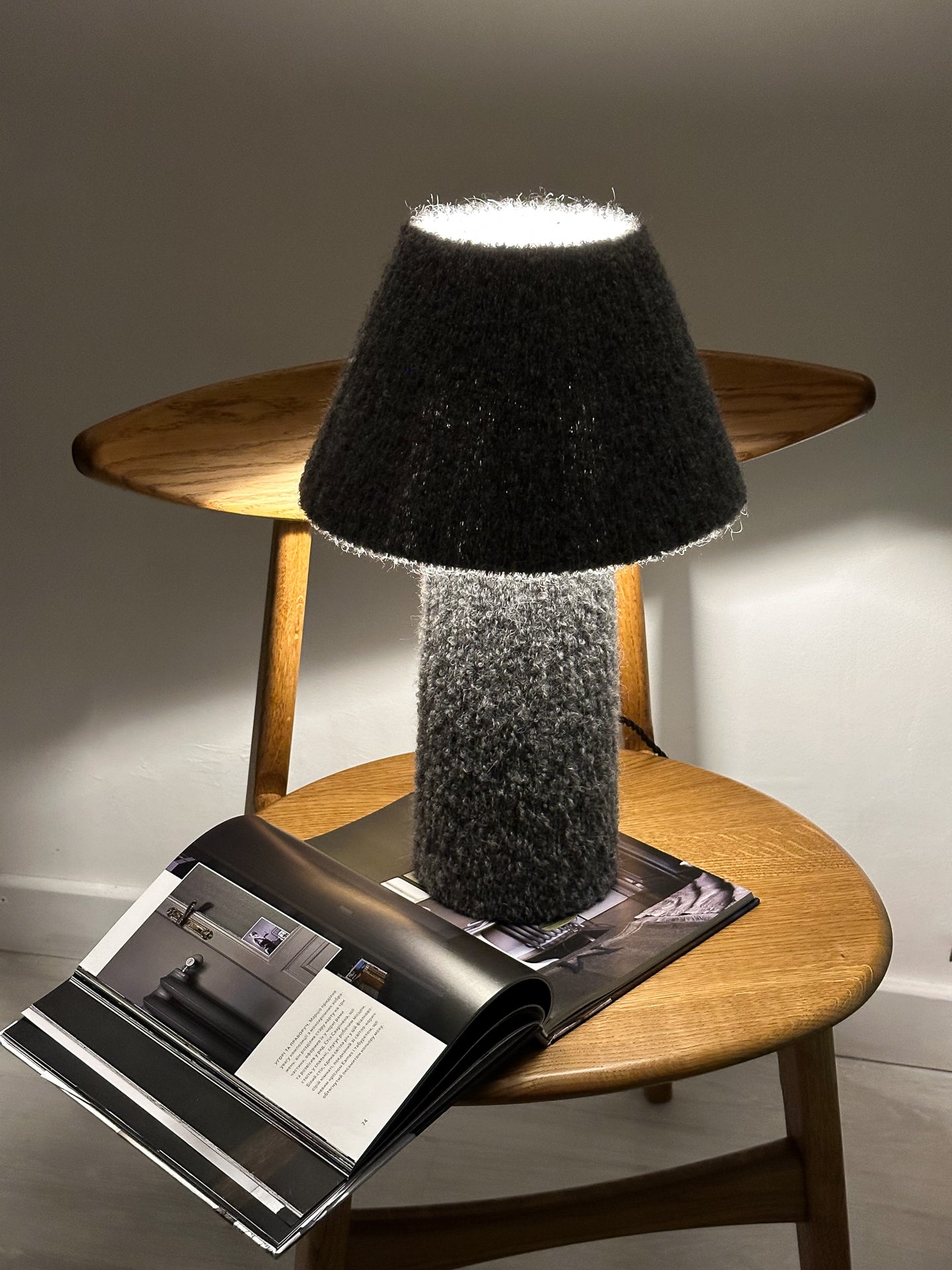 Moss Grey Table Lamp