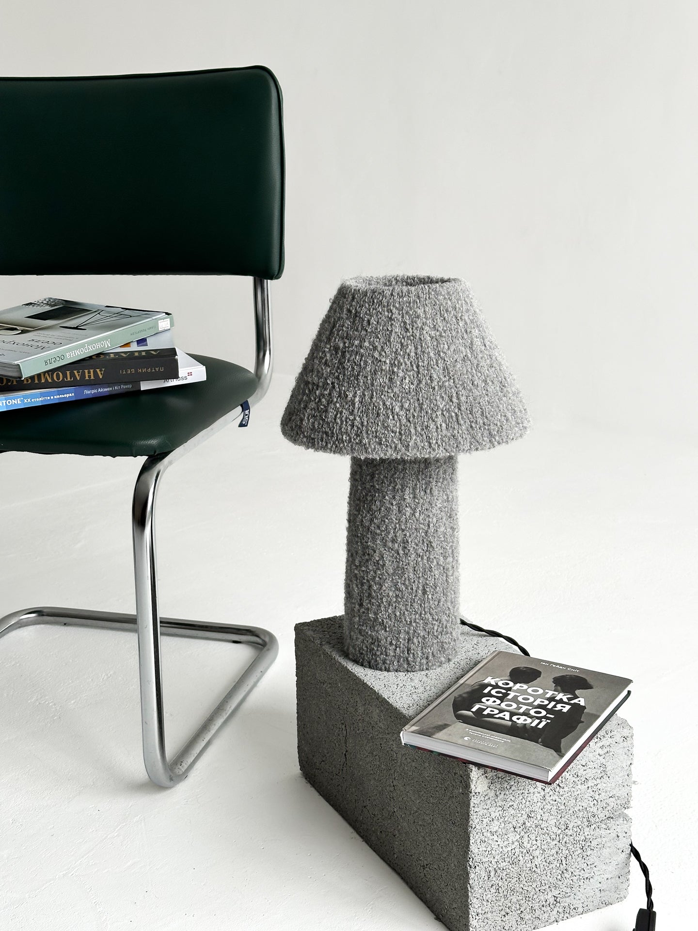 Moss Grey Table Lamp