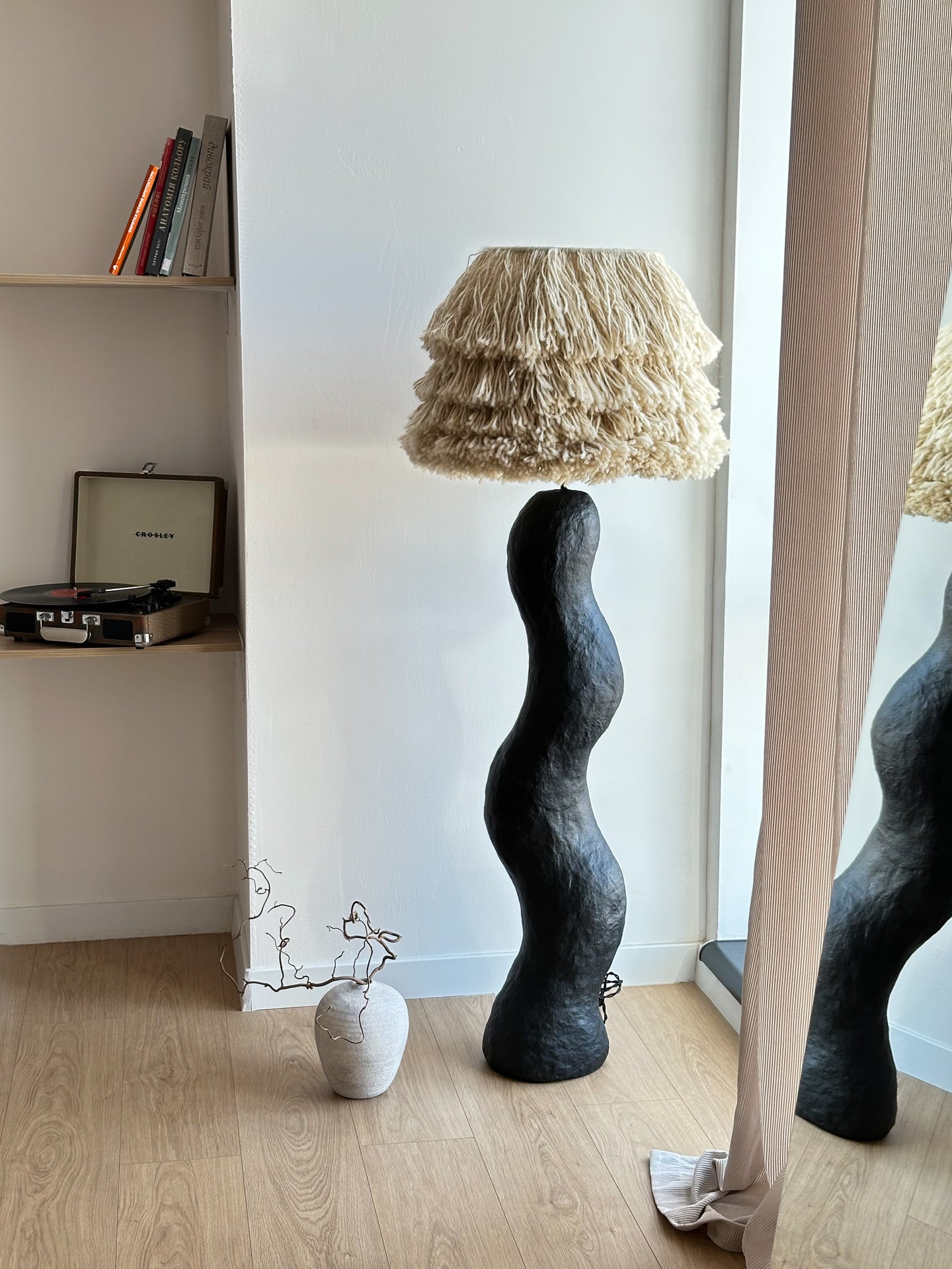 Shadow Wool Floor Lamp