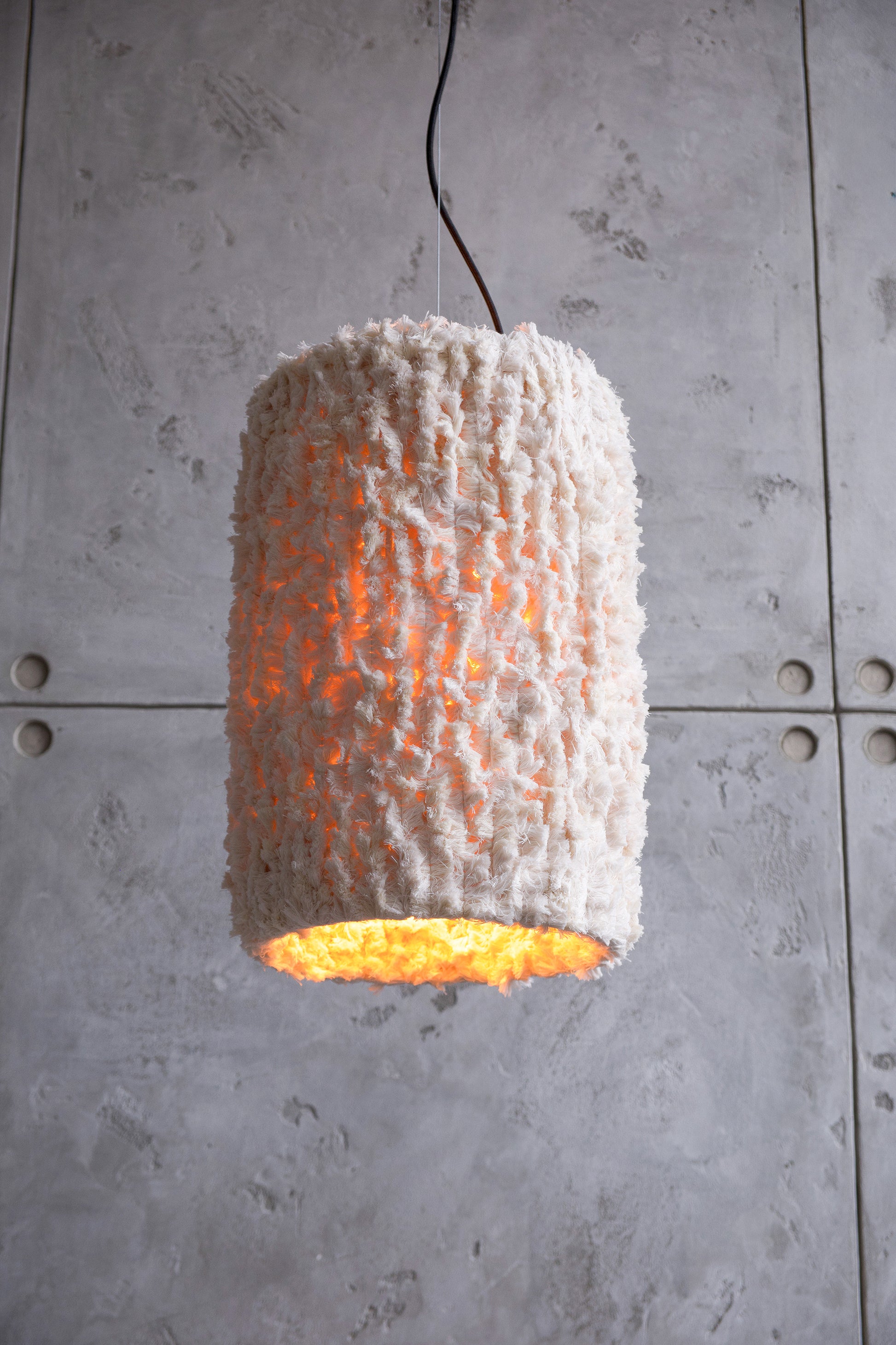 Floccus L sculptural lighting by PletoStudio