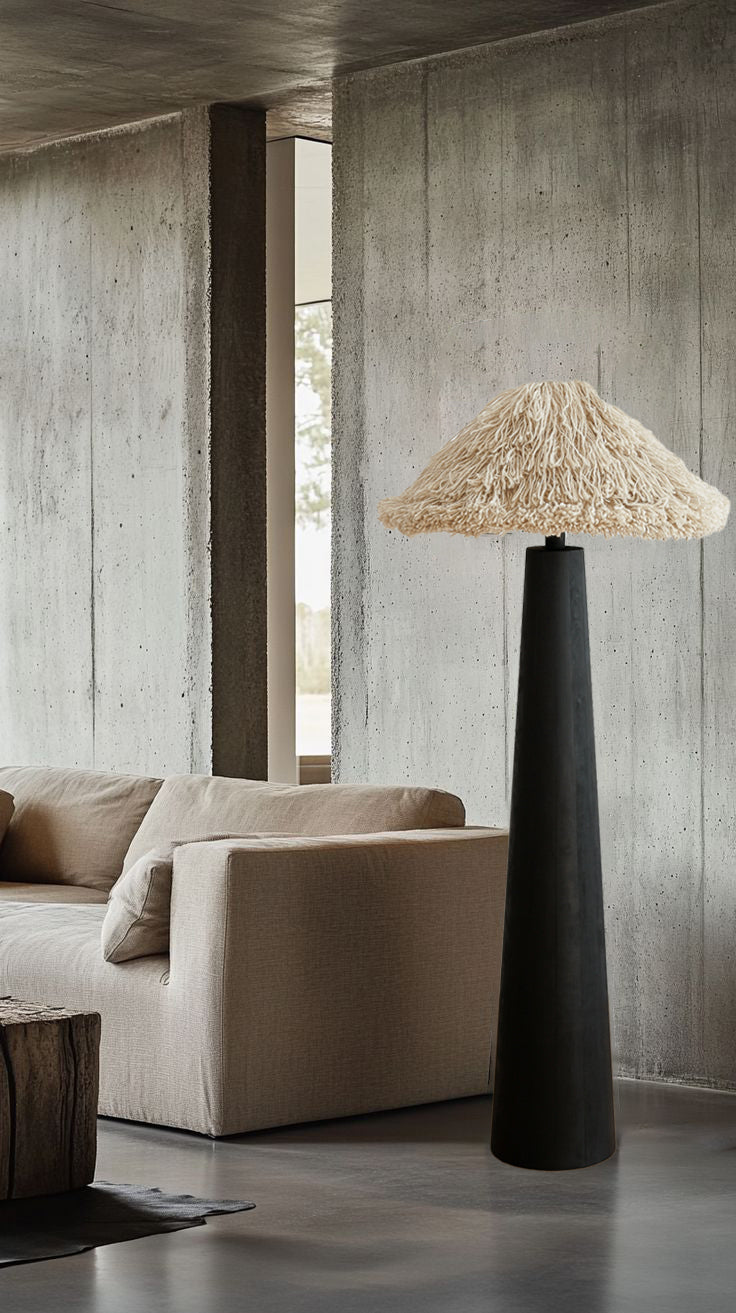 Sazha Ivory sculptural lighting by PletoStudio