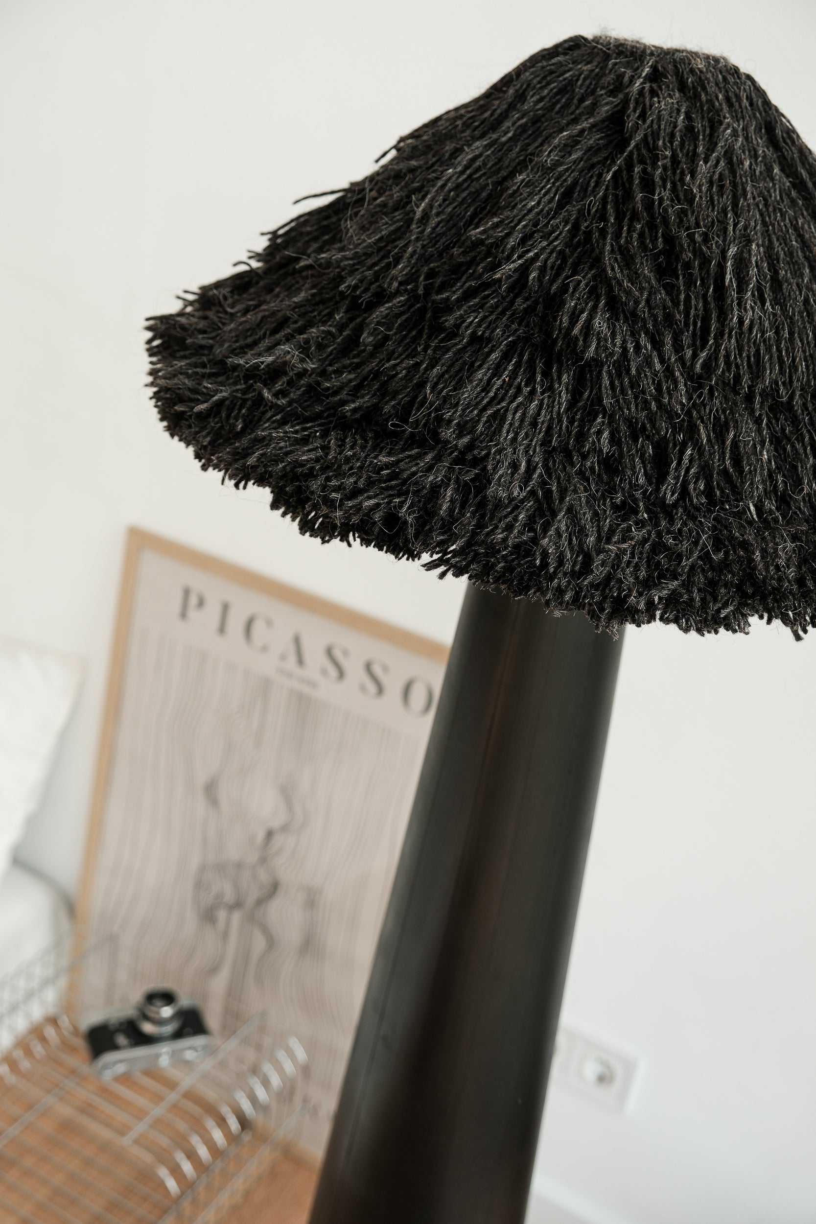 Sazha Black sculptural lighting by PletoStudio