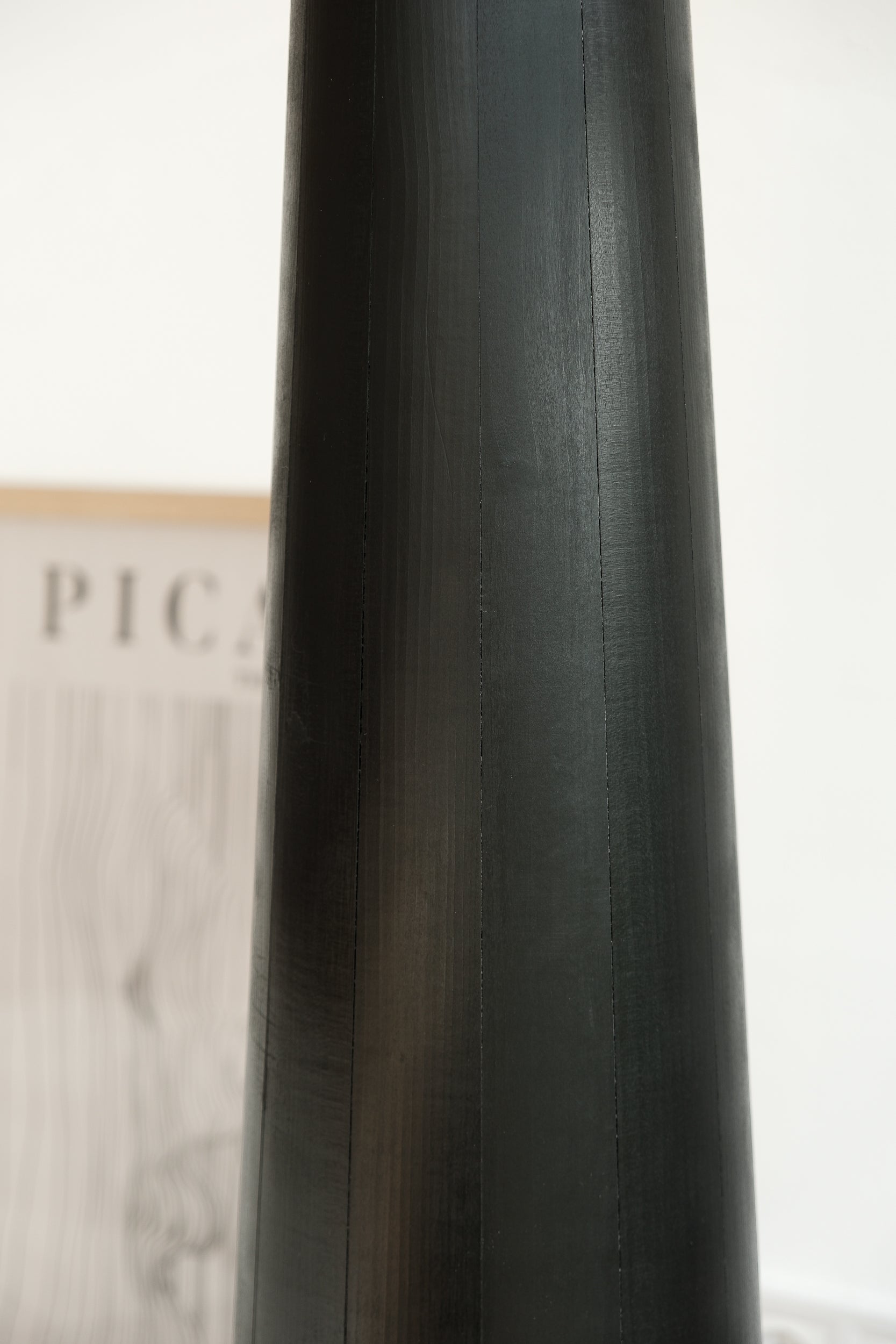 Sazha Black sculptural lighting by PletoStudio