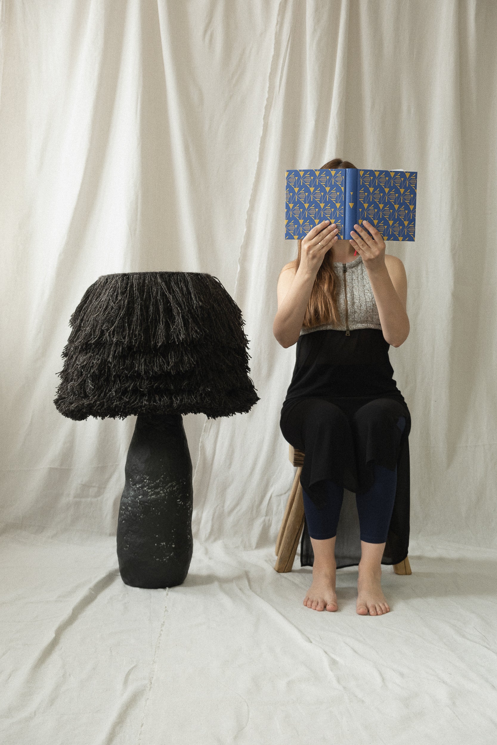 Wool Smola sculptural lighting by PletoStudio