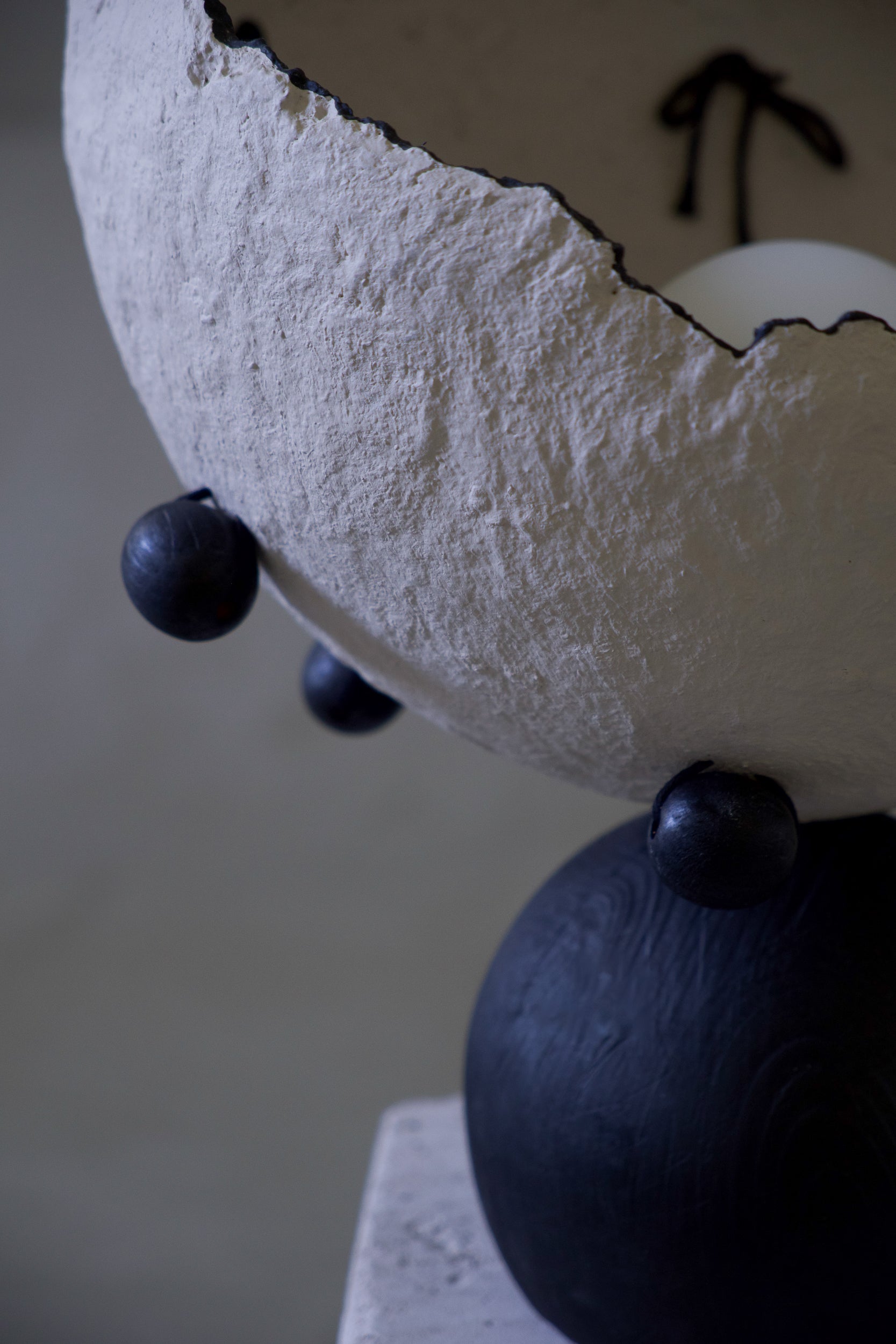 Moon Bowl sculptural lighting by PletoStudio