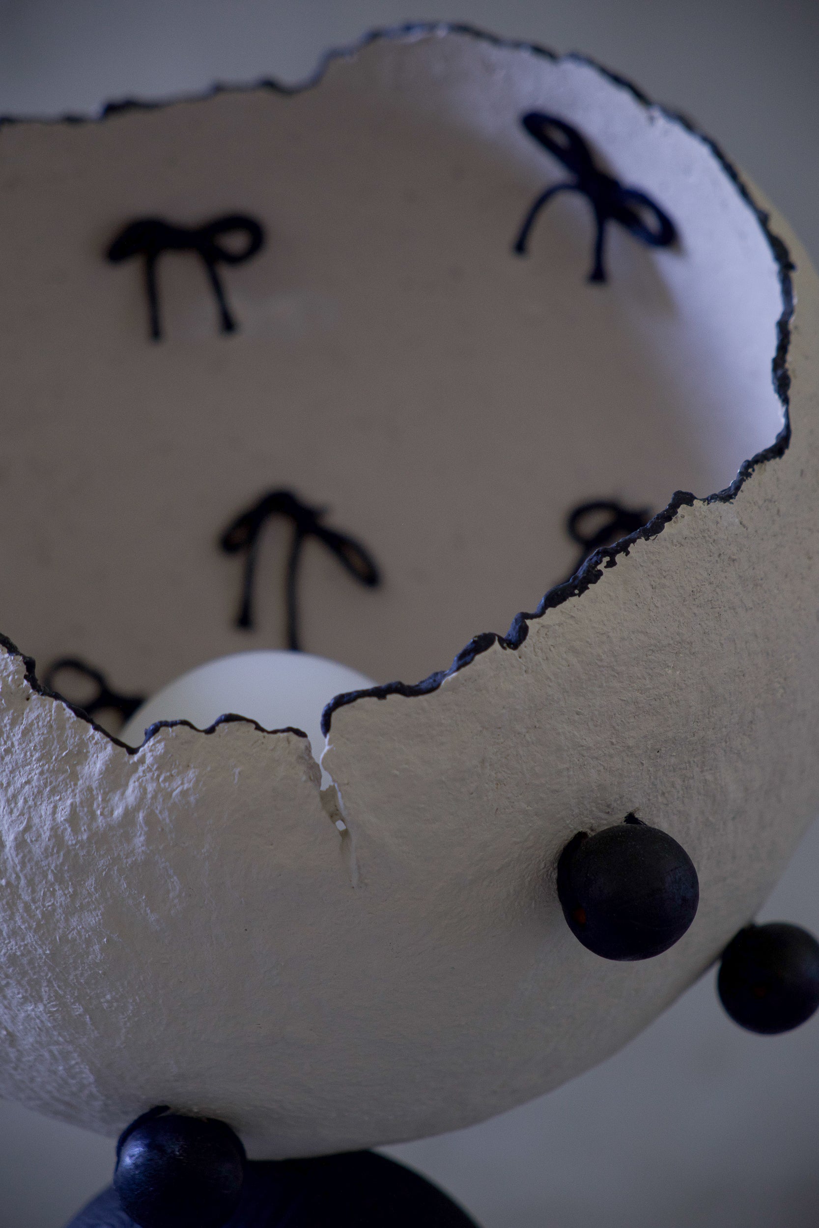 Moon Bowl sculptural lighting by PletoStudio