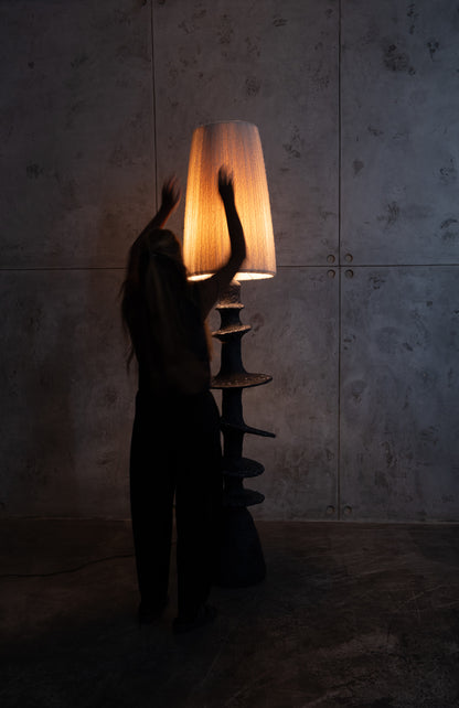 Orbita Sculptural Floor Lamp