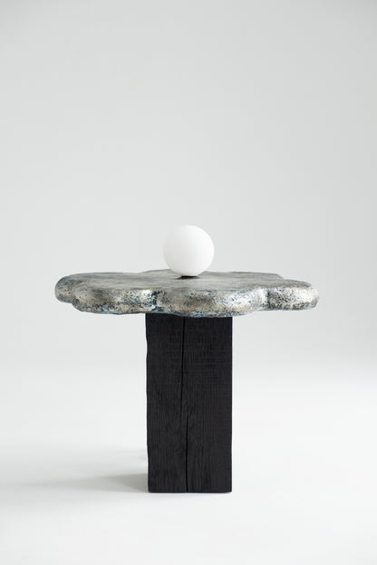 Kvit — Sculptural Coffee Table with Integrated Light
