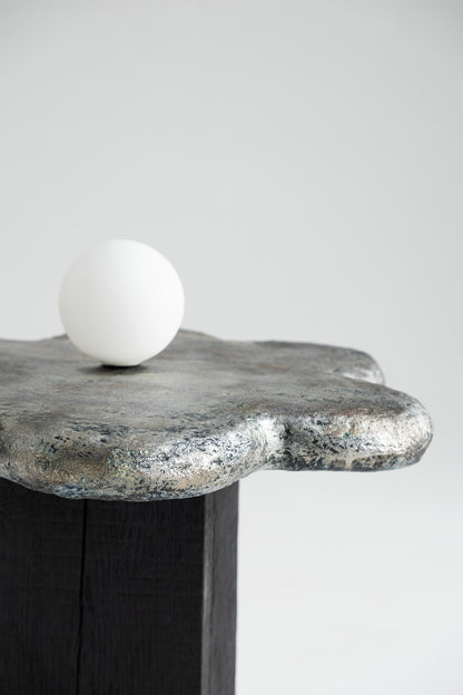 Kvit — Sculptural Coffee Table with Integrated Light