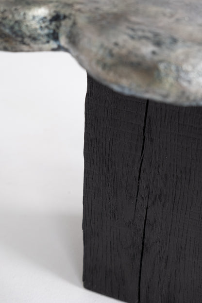 Kvit — Sculptural Coffee Table with Integrated Light