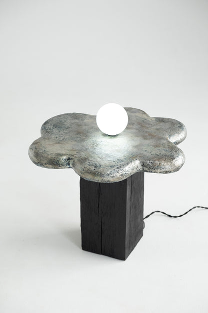 Kvit — Sculptural Coffee Table with Integrated Light