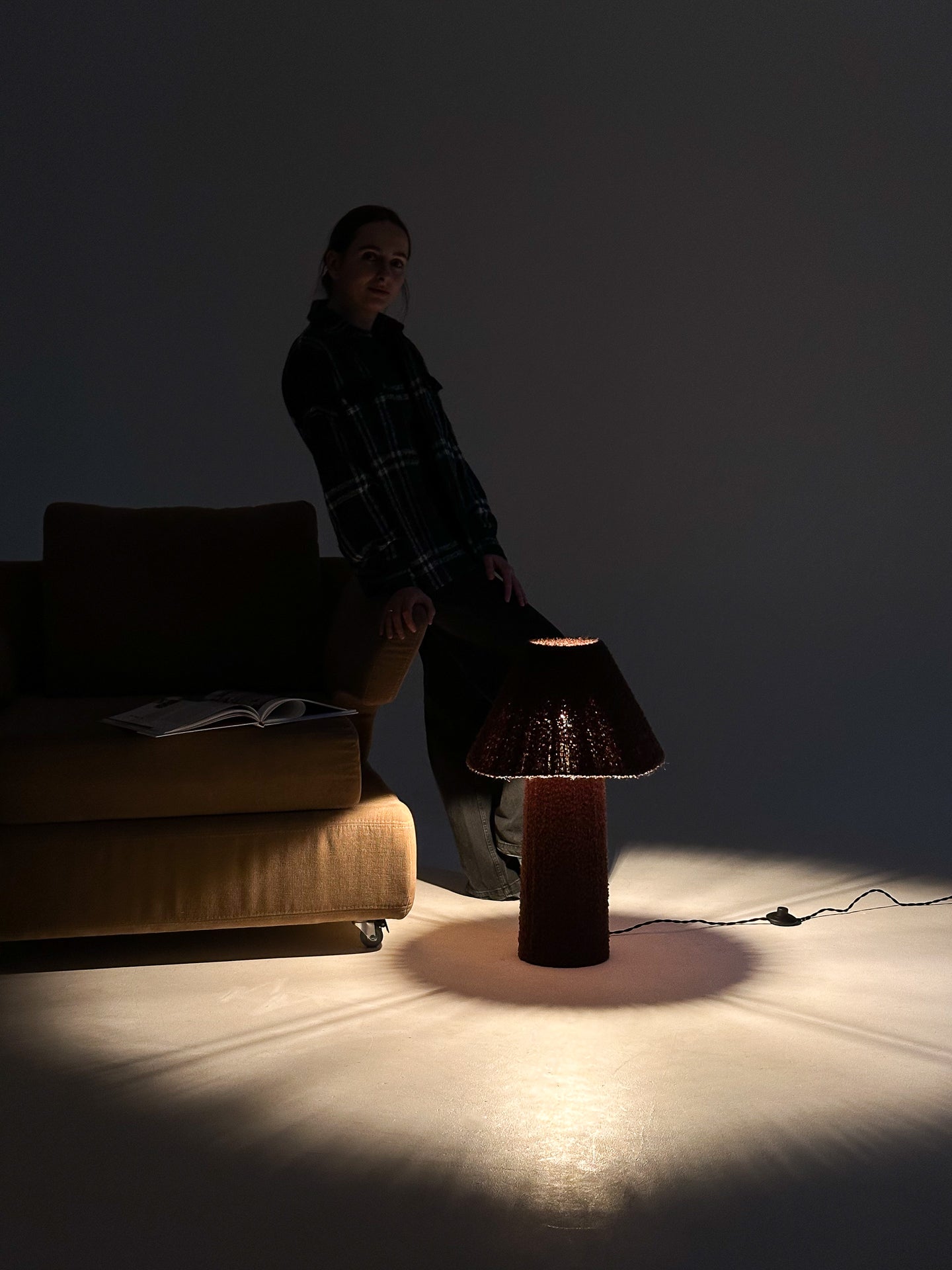 Moss sculptural lighting by PletoStudio