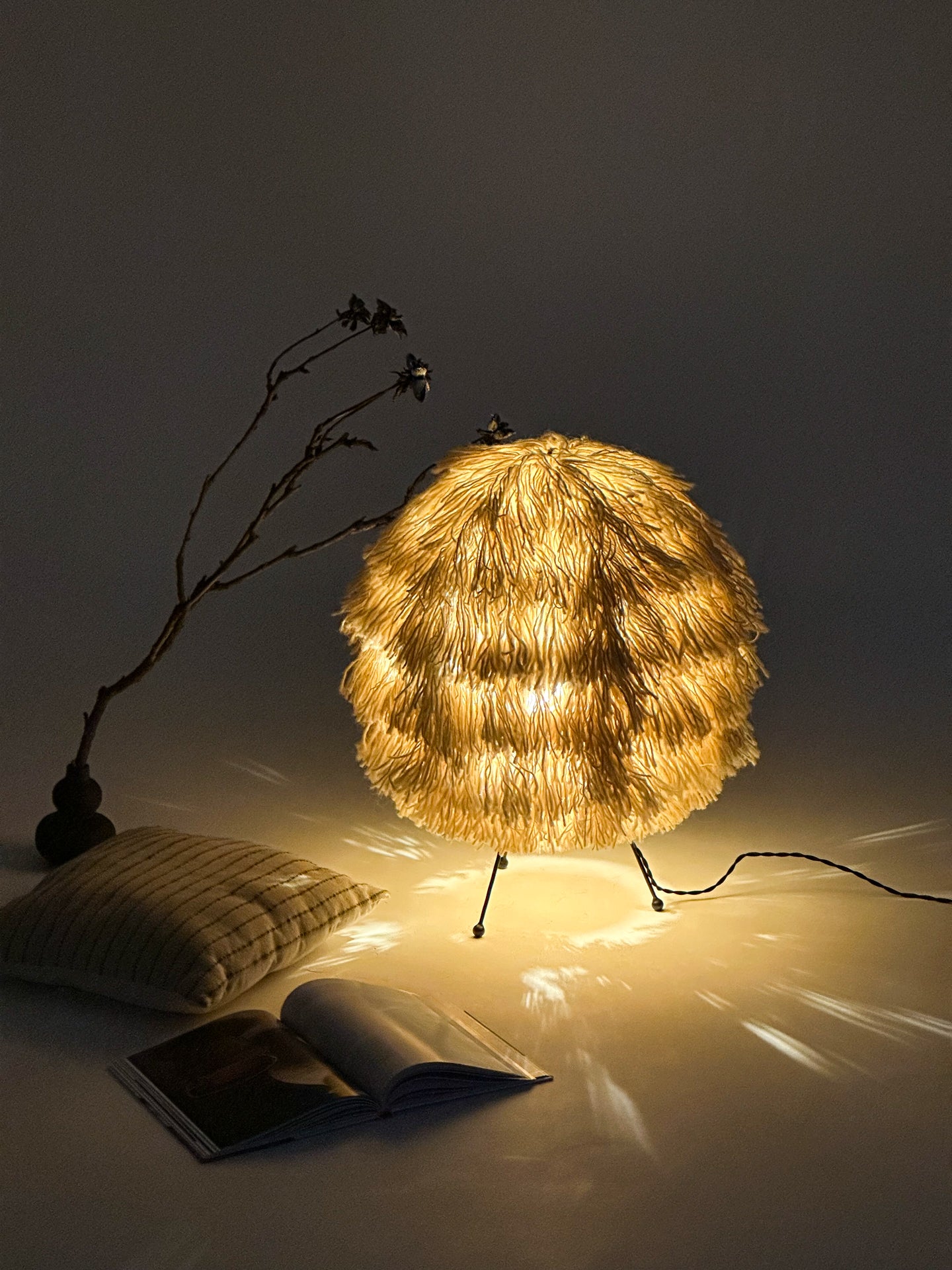 Gunya sculptural lighting by PletoStudio