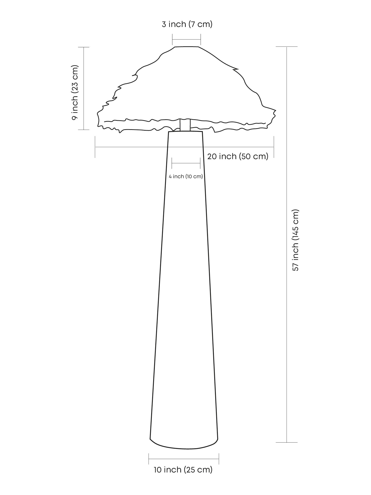 Sazha Ivory sculptural lighting by PletoStudio